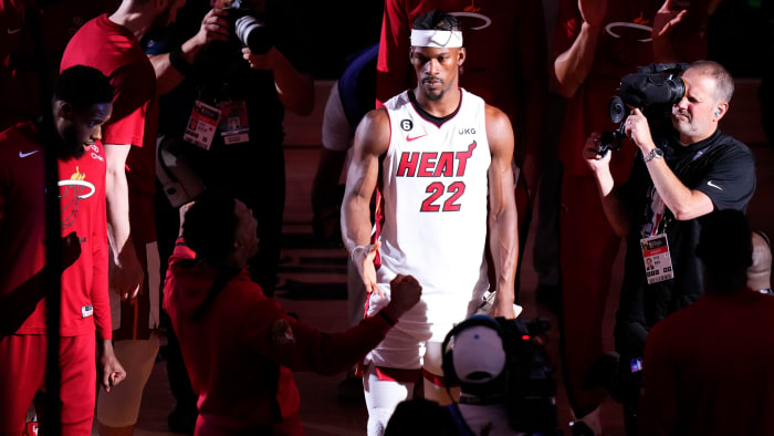 Miami Heat forward Jimmy Butler.